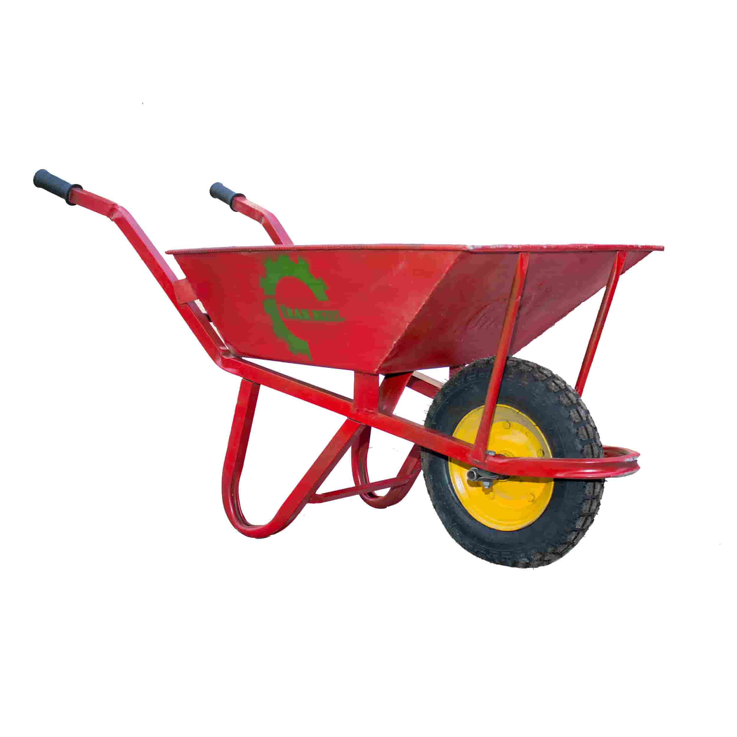 تصویر 2 از فرغون ایران دیزل مدل MA150/PA150/KO150 با شاسی فلزی و چرخ مقاوم برای حمل مصالح